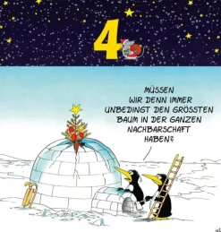 Uli Stein Adventskalender mit 24 Weihnachtskarten*Lappan Verlag New