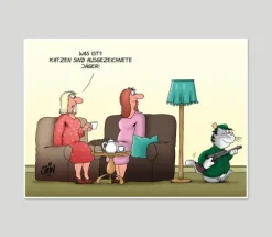 Lappan Verlag Cartoons*Uli Stein für Tierfreunde: Alles für die Katz(e)