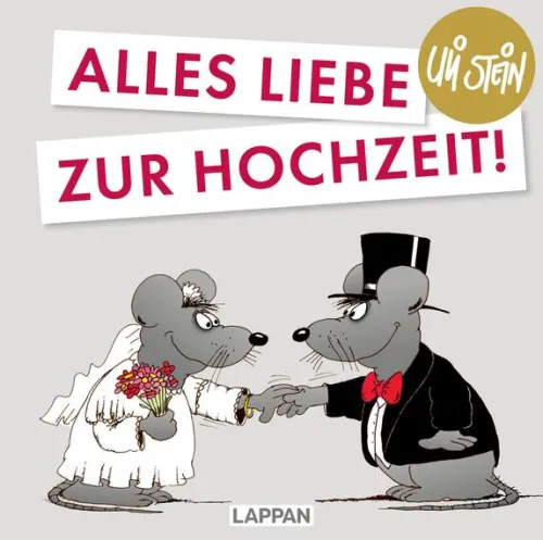Uli Stein für Verliebte: Alles Liebe zur Hochzeit!*Lappan Verlag Hot