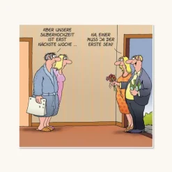 Lappan Verlag Cartoons-Uli Stein für Verliebte: Silberhochzeit