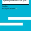 Reclam Philipp Jun. Abi Trainer·Deutsch*Umbrüche in der deutschsprachigen Literatur um 1900