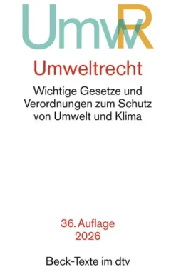 dtv Verlagsgesellschaft Jura-Umweltrecht. UmwR