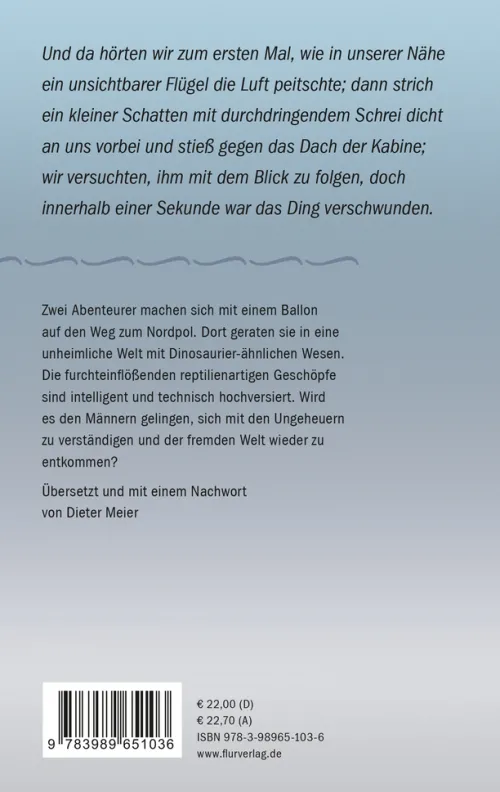 Flur Verlag Klassische Science Fiction*Ungeheuer am Nordpol