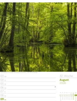 Ackermann Kunstverlag Wochenkalender-Unser Wald Wochenplaner Kalender 2026
