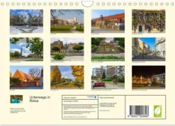 Calvendo Wandkalender*Unterwegs in Riesa (Wandkalender 2026 DIN A4 quer), Monatskalender