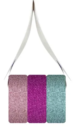 Ludwig Bähr Klebstoff & Klebebänder*URSUS Dekorationsartikel Glitter Tape 3er-Set, Rosé, Pink und Himmelblau