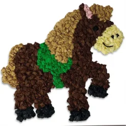 Ludwig Bähr Hobby & Lifestyle*URSUS Kinder-Bastelsets Knüddelbilder Set, Haustiere