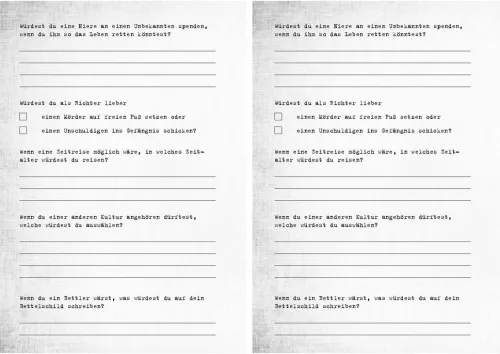 riva Verlag Lebensfreude|Glück & Wünsche*Verbrenn das Buch danach - Ein Ausfüllbuch für Erwachsene