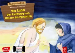 Don Bosco Medien GmbH Lesen & Geschichten*Via Lucis. Der Lichtweg von Ostern bis Pfingsten. Kamishibai Bildkartenset.