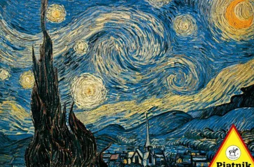 Piatnik Deutschland GmbH Puzzles & Puzzlezubehör*Vincent Van Gogh - Sternennacht. Puzzle 1000 Teile