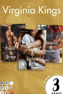 Kinder Impress Fußball-Virginia Kings: 3 Bände in einem Bundle!