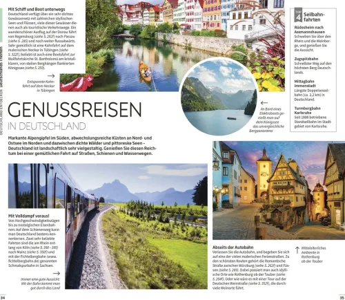 Dorling Kindersley Reise Wandern & Radfahren|Reiseführer-Vis-à-Vis Reiseführer Deutschland