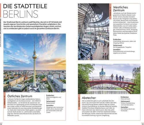 Dorling Kindersley Reise Wandern & Radfahren|Reiseführer-Vis-à-Vis Reiseführer Deutschland