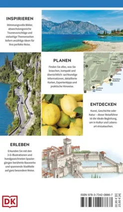 Dorling Kindersley Reise Wandern & Radfahren*Vis-à-Vis Reiseführer Gardasee