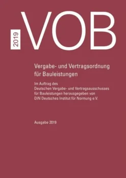 DIN Media Verlag Technik|Ingenieurwissenschaft-VOB Gesamtausgabe 2019