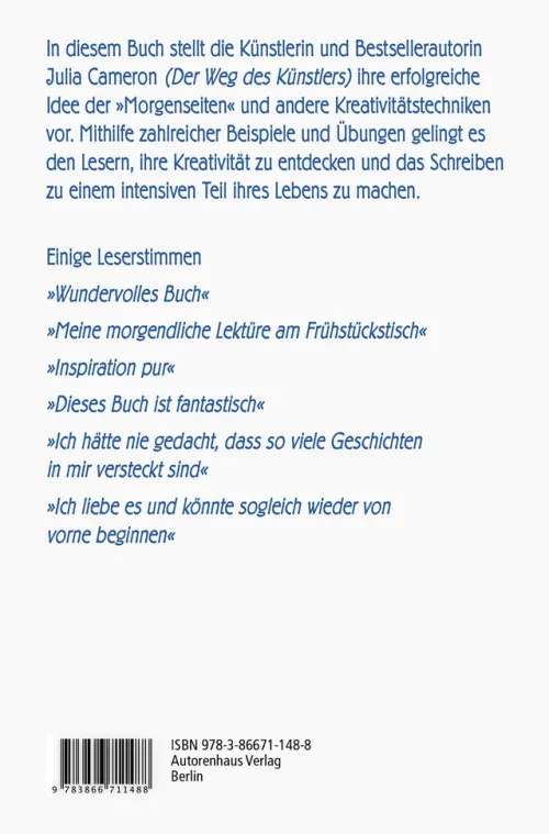 Autorenhaus Verlag Sprachwissenschaften*Von der Kunst des kreativen Schreibens