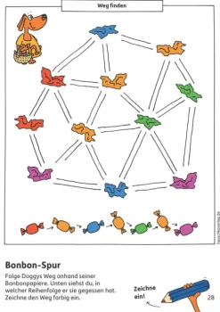 Hauschka Verlag GmbH 3-6 Jahre*Vorschulblock - Logisches Denken, rätseln und knobeln ab 5 Jahre