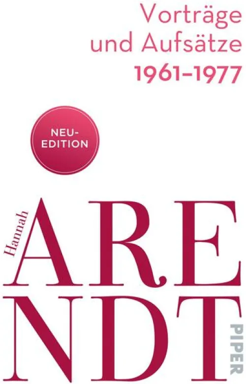 Piper Verlag GmbH Philosophie-Vorträge und Aufsätze 1961-1977