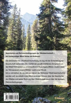 Haupt Verlag AG Umweltwissenschaft-Waldbewirtschaftung in der Schweiz