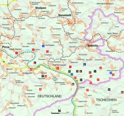 Bruckmann Verlag GmbH Wandern-Wandertouren für Langschläfer Sächsische Schweiz