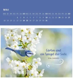 Ars Edition GmbH Wandkalender-Wandkalender Gartenglück 2026