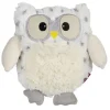 Greenlife Value Puppen & Stofftiere-Warmies 16011 - POP! Eule weiß, Wärmestofftier