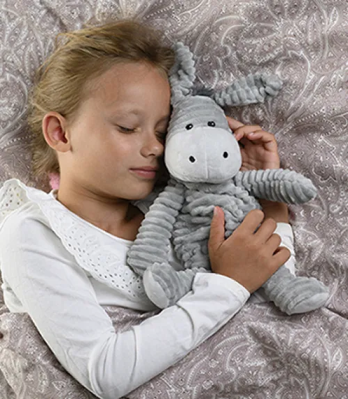 Greenlife Value Puppen & Stofftiere-Warmies 1220 - PURE Esel, Wärmestofftier