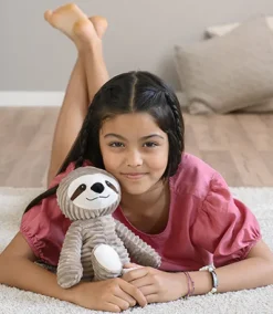 Greenlife Value Puppen & Stofftiere-Warmies 1219 - PURE Faultier, Wärmestofftier