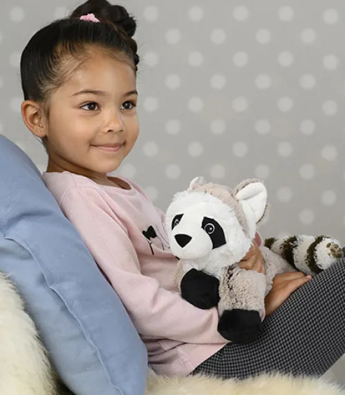 Greenlife Value Puppen & Stofftiere-Warmies 1172 - Waschbär, Wärmestofftier