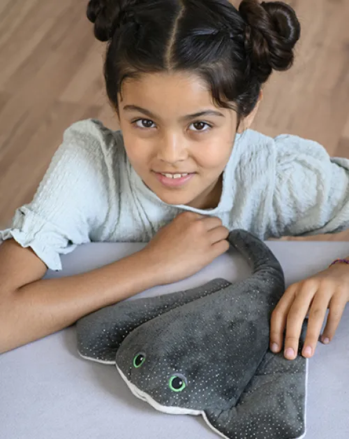 Greenlife Value GmbH Puppen & Stofftiere-Warmies® Manta-Rochen