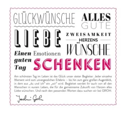 Was ich euch wünsche zur Hochzeit*Groh Verlag Outlet