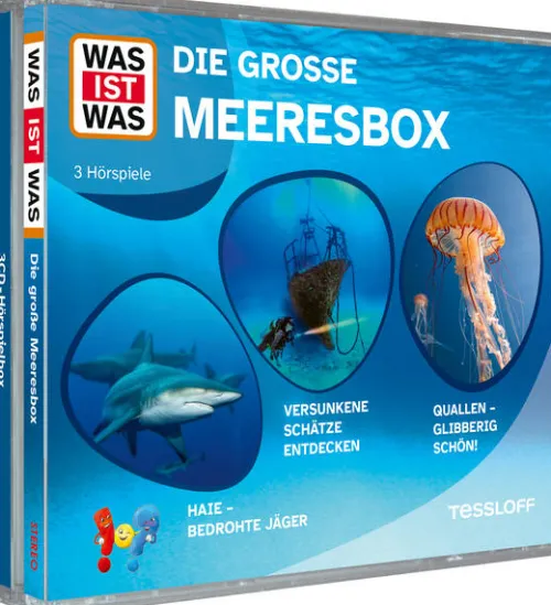 WAS IST WAS 3-CD Hörspielbox. Die große Meeresbox*Tessloff Verlag