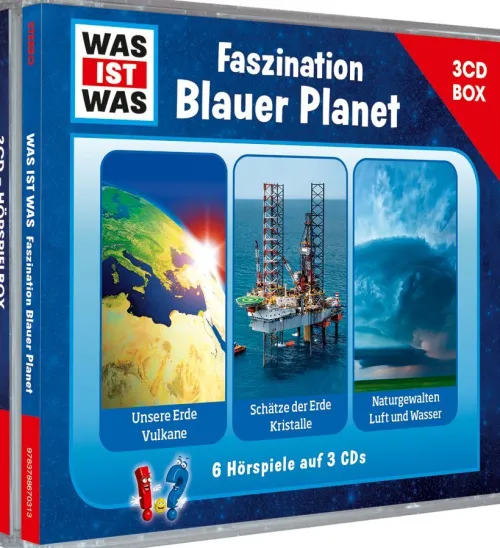 WAS IST WAS 3-CD Hörspielbox. Faszination Blauer Planet*Tessloff Verlag Discount