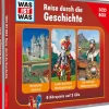 WAS IST WAS 3-CD Hörspielbox. Reise durch die Geschichte*Tessloff Verlag Outlet