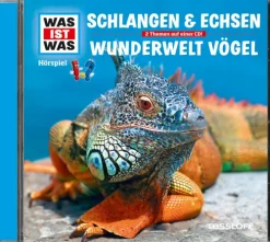 Tessloff Verlag Kinder- & Jugendbücher·Wissen & Sachbücher*Was ist was Hörspiel-CD: Schlangen & Echsen/ Vögel