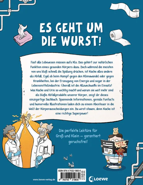 Kinder Loewe Verlag GmbH 6-10 Jahre-Was Kacke alles kann