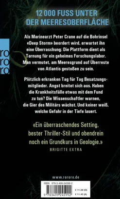 Rowohlt Taschenbuch Verlag Esoterische Thriller*Wächter der Tiefe