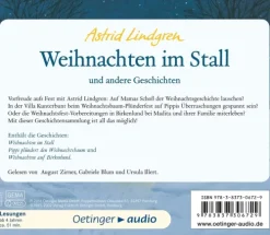 Kinder Oetinger Kinder- & Jugendbücher·Reime & Lieder-Weihnachten im Stall und andere Geschichten (CD)