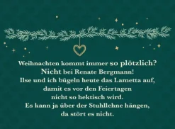 Weihnachten kommt immer so plötzlich!*Ars Edition GmbH