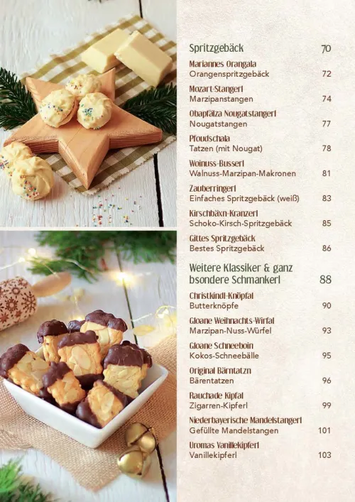 Südost-Verlag Weihnachten Kochen & Backen-Weihnachtsbäckerei im Bayerischen Wald