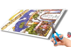 Weihnachtskrippe basteln Bastelbogen Ausschneidebogen Papierkrippe*Atelier Color Clearance