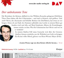 Wenn die Blätter sich rot färben. Der fünfte Fall für Gamache*Der Audio Verlag GmbH Discount