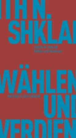Matthes & Seitz Verlag Politik & Arbeit-Wählen und Verdienen