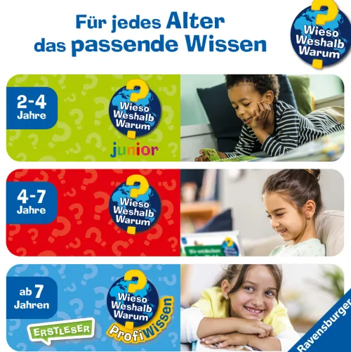 Wieso? Weshalb? Warum? junior Stickerheft - Feuerwehr*Ravensburger Verlag New