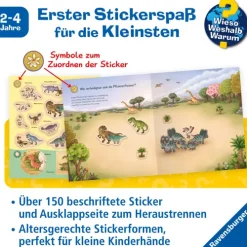 Ravensburger Verlag Stickerhefte*Wieso? Weshalb? Warum? junior Stickerheft - Dinosaurier