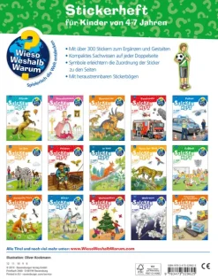 Wieso? Weshalb? Warum? Stickerheft: Fußball*Ravensburger Verlag Best