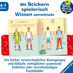 Wieso? Weshalb? Warum? Stickerheft: Fußball*Ravensburger Verlag Best
