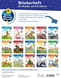 Ravensburger Verlag Stickerhefte*Wieso? Weshalb? Warum? Stickerheft: Weltraum