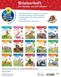 Ravensburger Verlag Stickerhefte*Wieso? Weshalb? Warum? Stickerheft: Weihnachten
