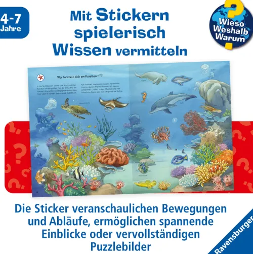 Wieso? Weshalb? Warum? Stickerheft: Tiere der Welt*Ravensburger Verlag Online